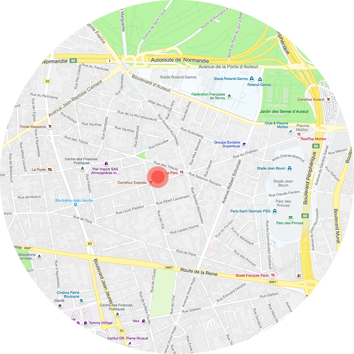 Emplacement bureaux Adaliance Boulogne
